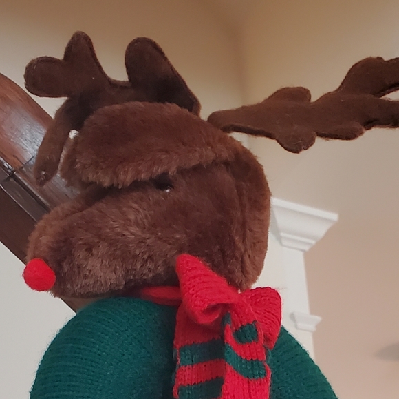 RUDOLPH THE RED NOSE REINDEER HOLIDAY STOCKING - Picture 2 of 11